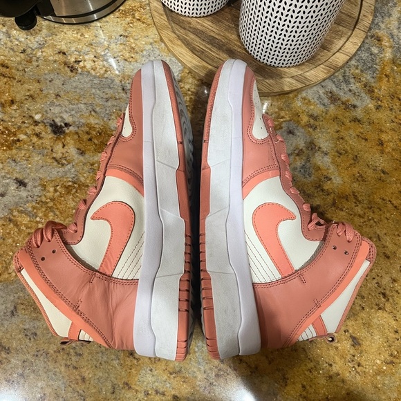 Nike Dunk High Up Sail Light Madder Root size 8 - Picture 6 of 9